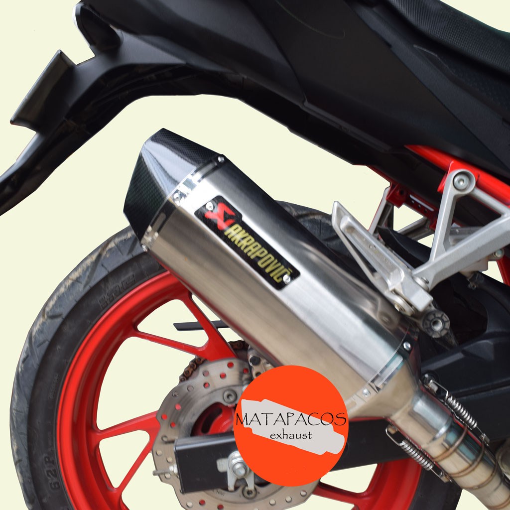 SILENCER Knalpot Racing Akrapovic Evo