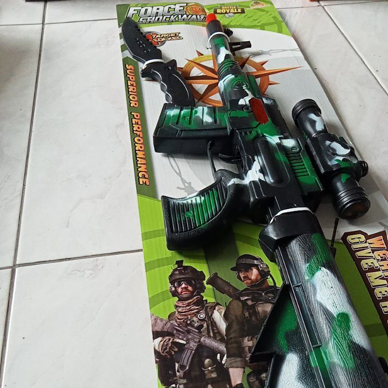 Mainan Pistol Anak Tretek // Mainan Tembakan Tretek SNi