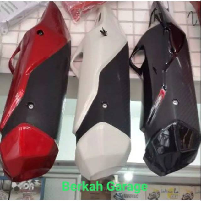 Aksesoris NMAX Cover Tutup Muffler Knalpot NMAX ABS