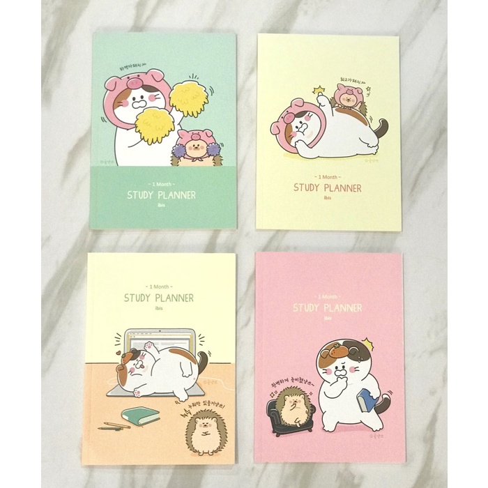 

Aman Buku Planner Cute Cat & Hedgehog Terbatas