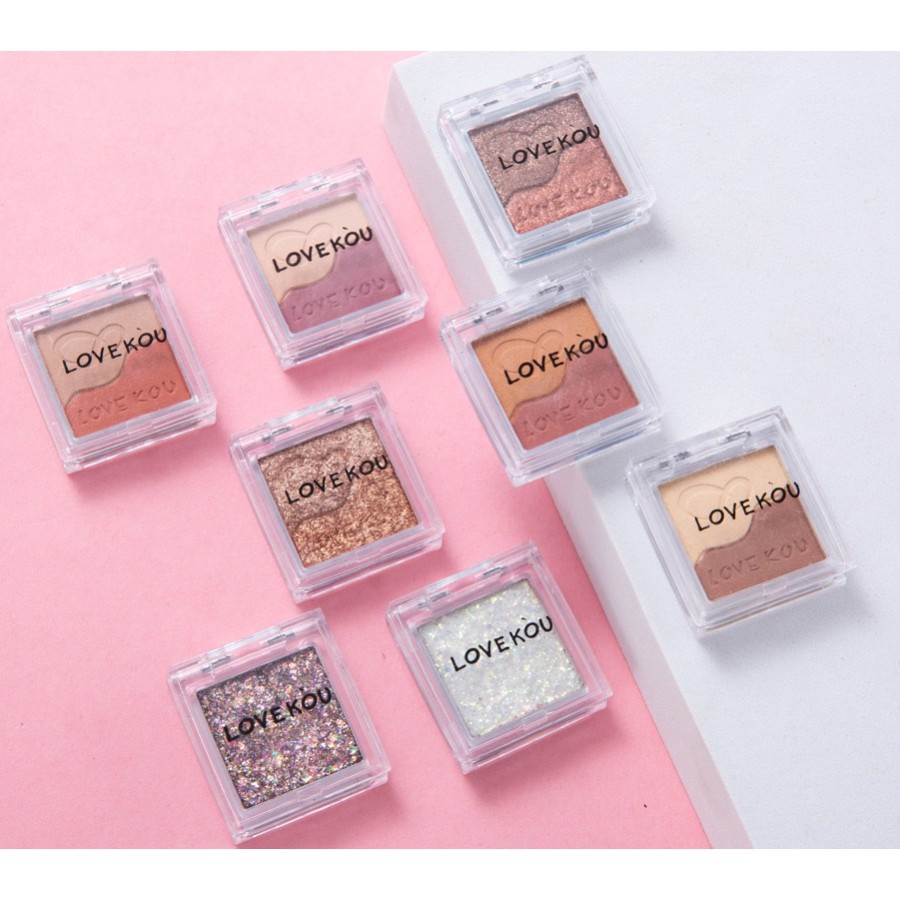 Eyeshadow Glitter Make up Shimmer Eyeshadow Pallette Waterproof Original COD !!! TERMURAH DAN TERBAIK