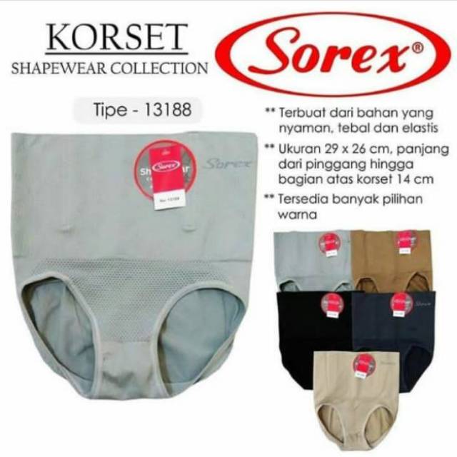 Celana dalam korset Sorex 13188