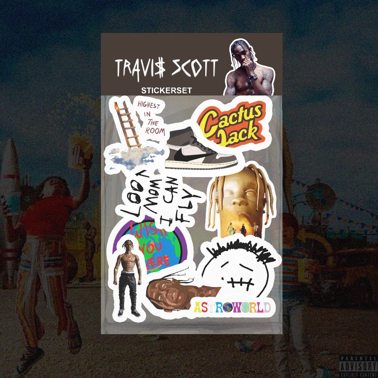

TRAVIS SCOTT STICKER