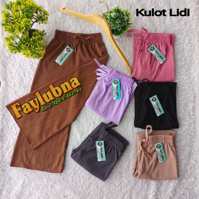 KULOT LIDI ANAK USIA 5-12 TAHUN/GIRLS CULOTTES/CELANA PANJANG