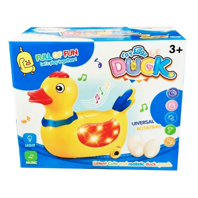 Lay Eggs Duck/Mainan Anak Bebek Bertelur/Bebek Jalan/Bebek Dance