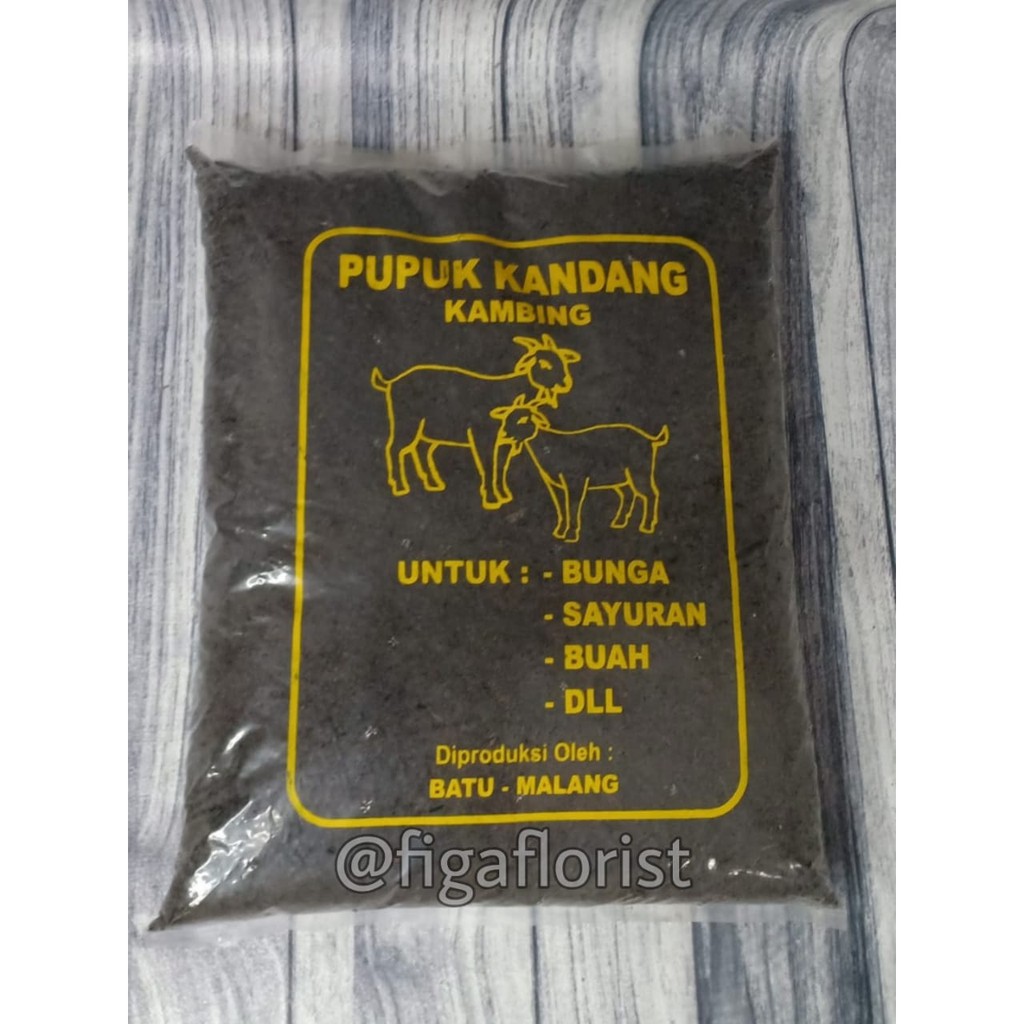 Pupuk Kandang Kambing Asli Halus / Pukan Media Tanam / Media TAIKAM