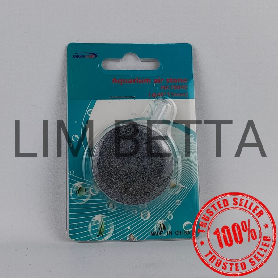 AQUARIUM AIRSTONE HA-10040 / BATU AERATOR BULAT SAKKAI PRO D-4CM