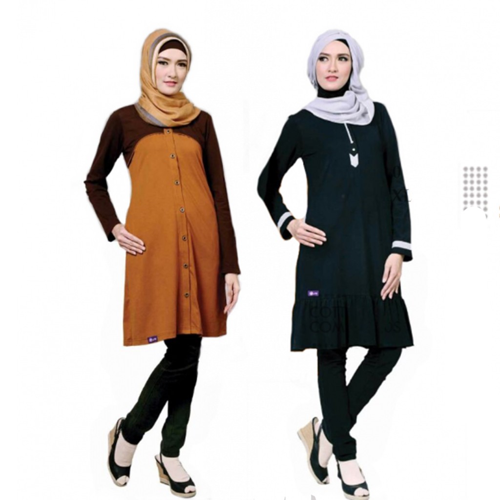 Baju Atasan Wanita Tunik Mutif M148 dan M149