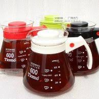 Tiamo Coffee Server Microwave Save Limited - Teko Bening Penampung Seduhan Kopi Kapasitas 600 ml