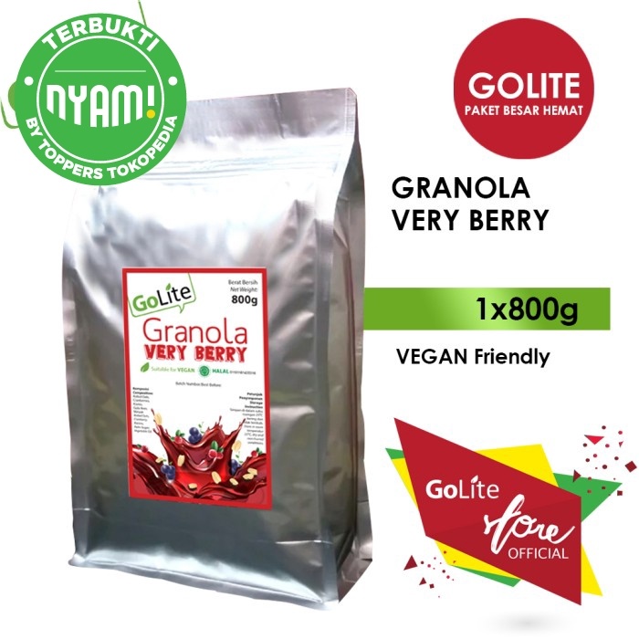 

Jual Golite Granola Very Bery 800Gr