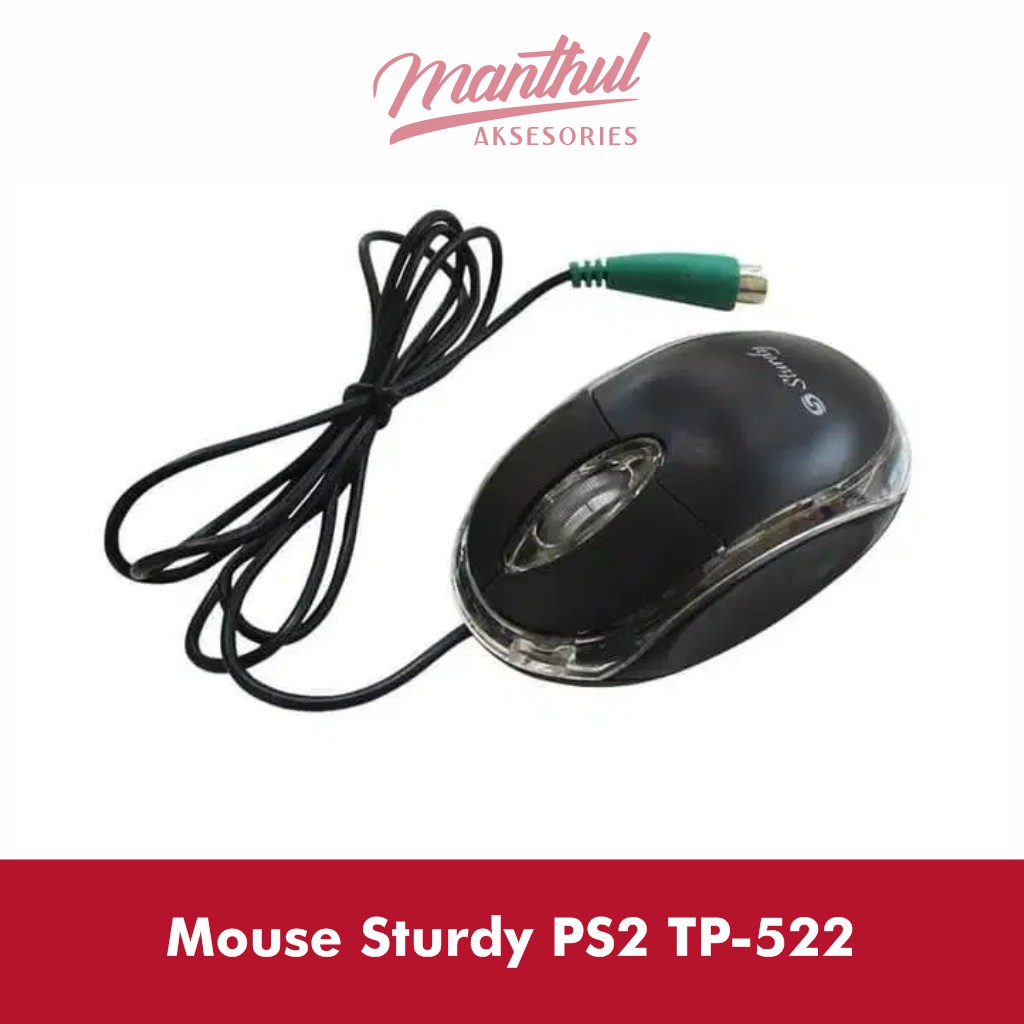 Mouse PS2 ( Colokan Bulat ) SturdyMouse PS2 ( Colokan Bulat ) Sturdy