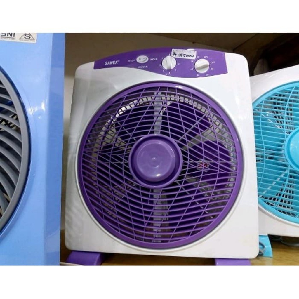 Kipas angin Kotak / meja Sanex / Box fan sanex SB 818