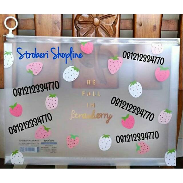 

Map File Resleting Strawberry A4 IMPORT (Uk.33x24cm)