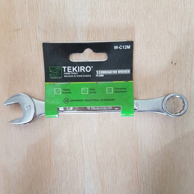 Kunci Ring Pas 12 mm Tekiro