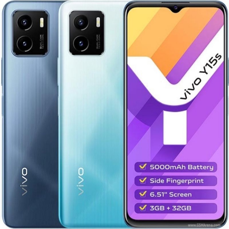 Vivo Y15s Y15 s 3Gb 64Gb 3 GB 64 GB Garansi Resmi Vivo