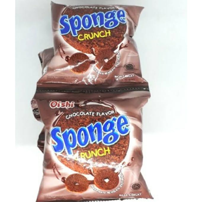 Oishi Sponge Rasa Mocca (1 Pack 20 Pcs)