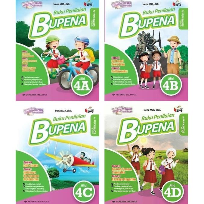 

BEST SELLER TEMATIK KELAS 4 BUPENA 4A, 4B, 4C & 4D ERLANGGA 4 A B C D