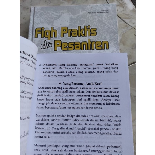 

BEST SELLER EDISI TERBATAS BARANG READY SILAHKAN,,, BUKU FIKIH PRAKTIS, FIQH TERJEMAH TAKRIROTUS