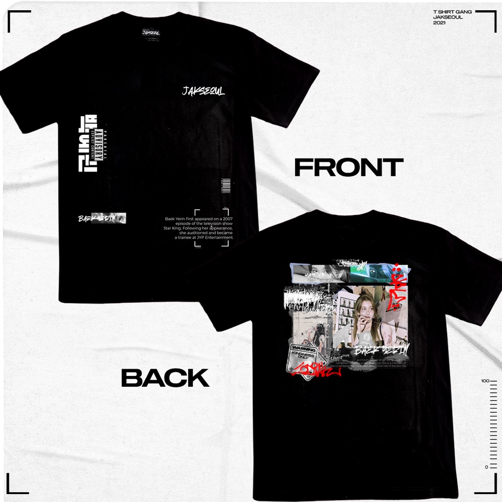 Baek Yerin tshirt by Jakseoul KHH