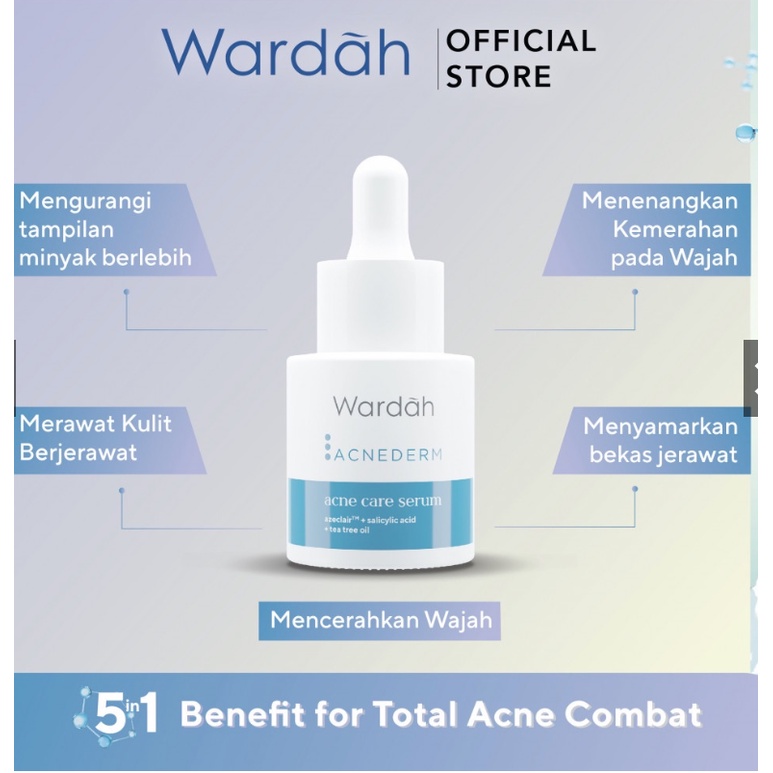 Wardah Acnederm Acne Care Serum 15 ml