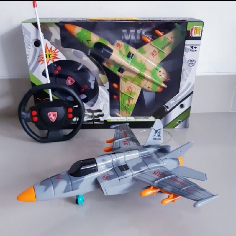 Mainan RC Pesawat Jet Tempur - Mainan  Remote Control Pesawat Terbang