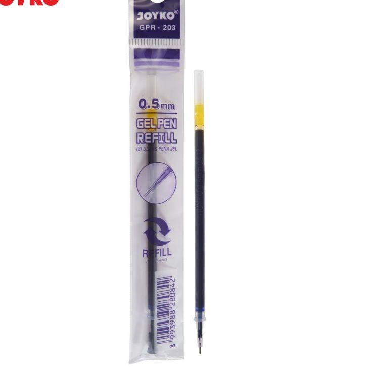 

[KODE PRODUK E7QBV3384] Isi Pulpen Jel / Refill Gel Pen GPR-203 1 Pack 24 Pcs