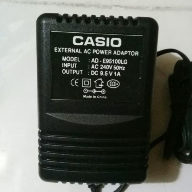 Dc 9V Adaptor To Casio Keyboard Ctk5000 Lk80