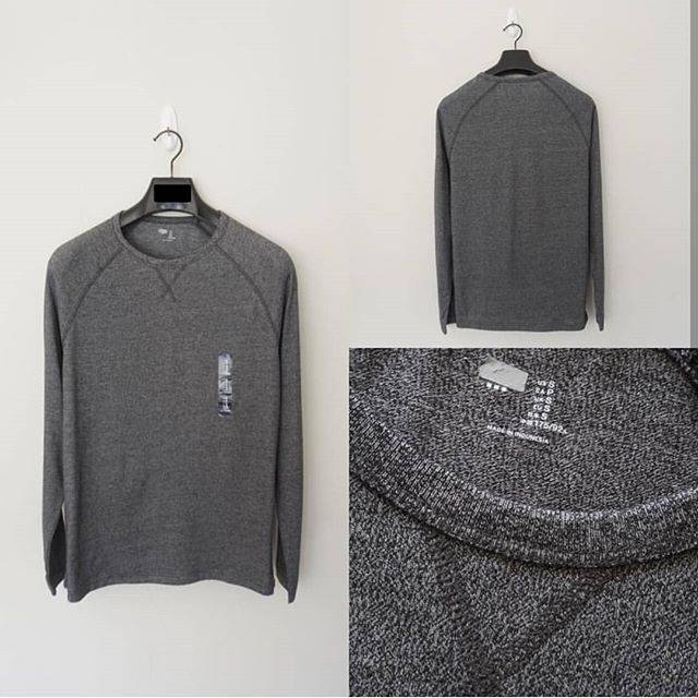 kaos Gap LS Crewneck Tee Grey