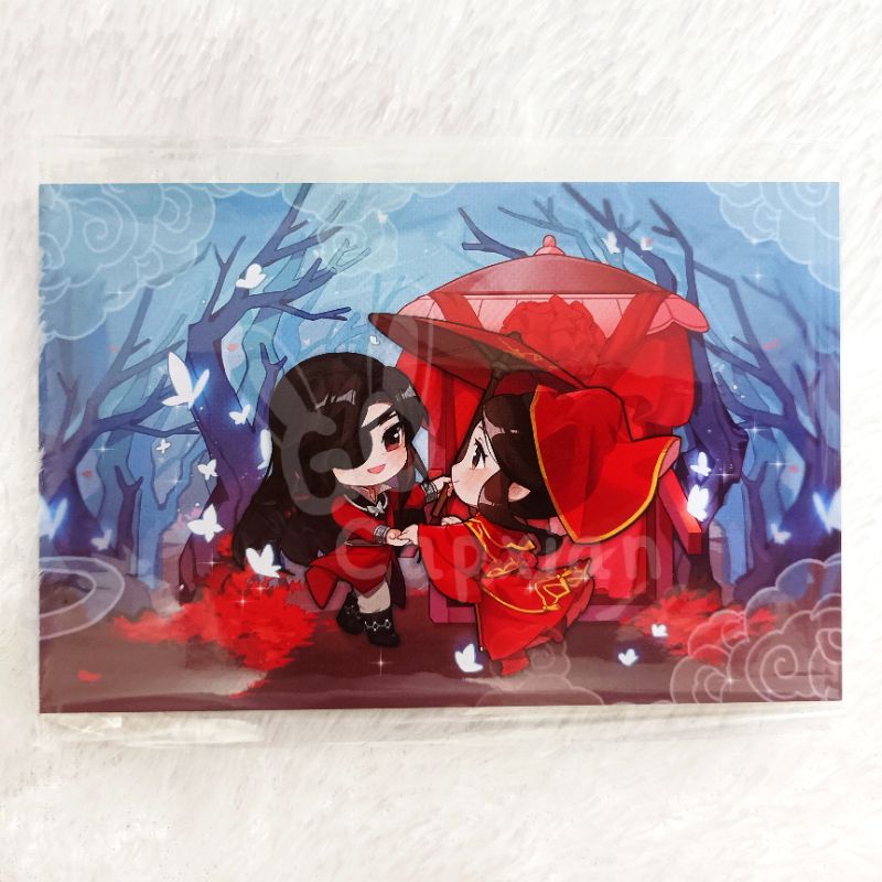 Postcard TGCF Tian Guan Ci Fu Heaven Official's Blessing - Qingcang Figurine
