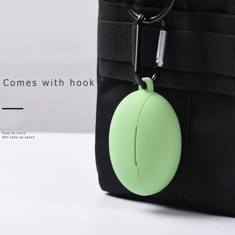 Soft Case Silikon Earphone Bluetooth Wireless Dengan Kait Untuk Huawei Freebuds 4i