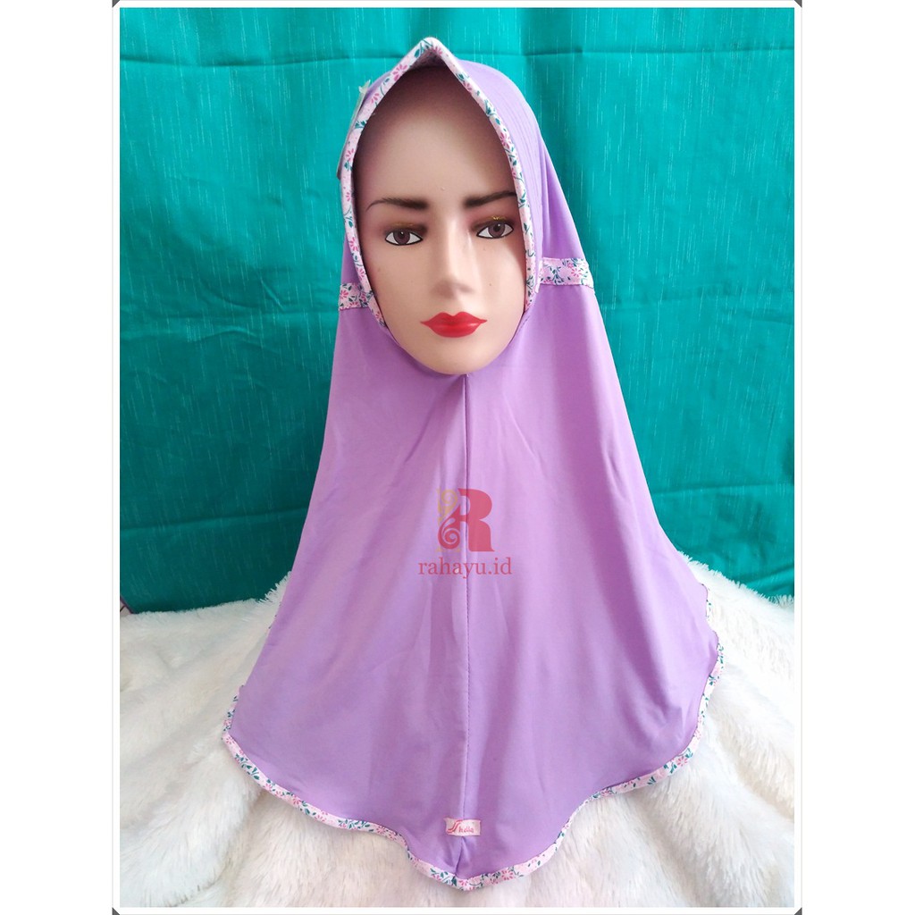 Jilbab Serut Murah Shella Bunga