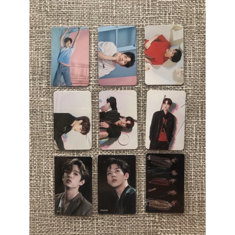 PC Photocard Day6 Gravity pink/red Dowoon Jae, Shinhan Dowoon Jae Grup