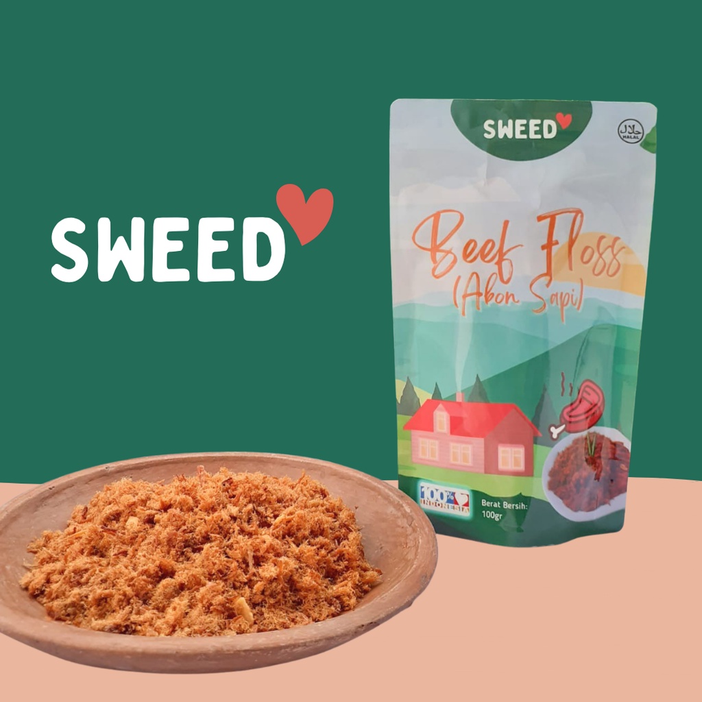 

Abon Sapi Sweed Family Enak, Halal, dan Premium 100 Gram