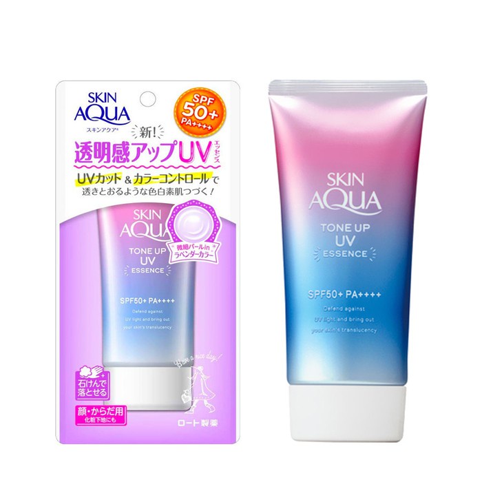 Skin Aqua Tone Up UV Essence 40gr / Sun Screen Wajah / Sun Block / Skin Aqua SunScreen