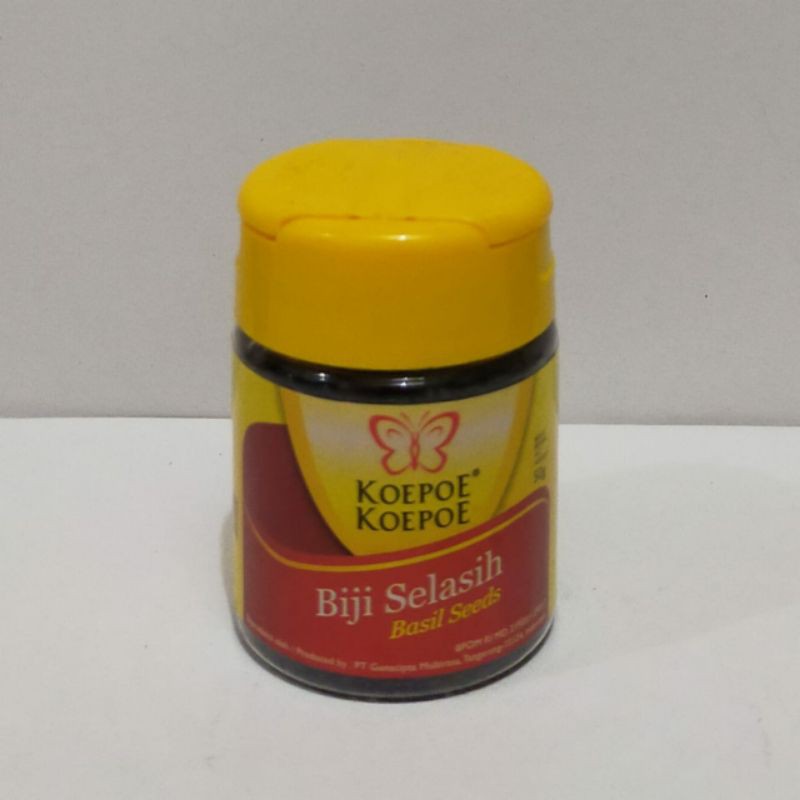 

BIJI SELASIH BASIL SEEDS KOEPOE KOEPOE KUPU KUPU 50GR