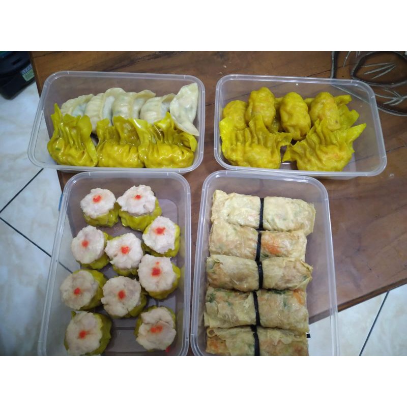 

Dimsum,Lumpia Kulit Tahu, Pangsit