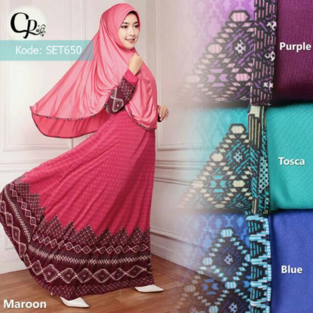 Gamis Setelan Zaskia SET650