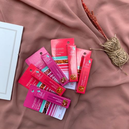 [TERMURAH] Lip balm wardah / wardah everyday fruity sheer lip balm