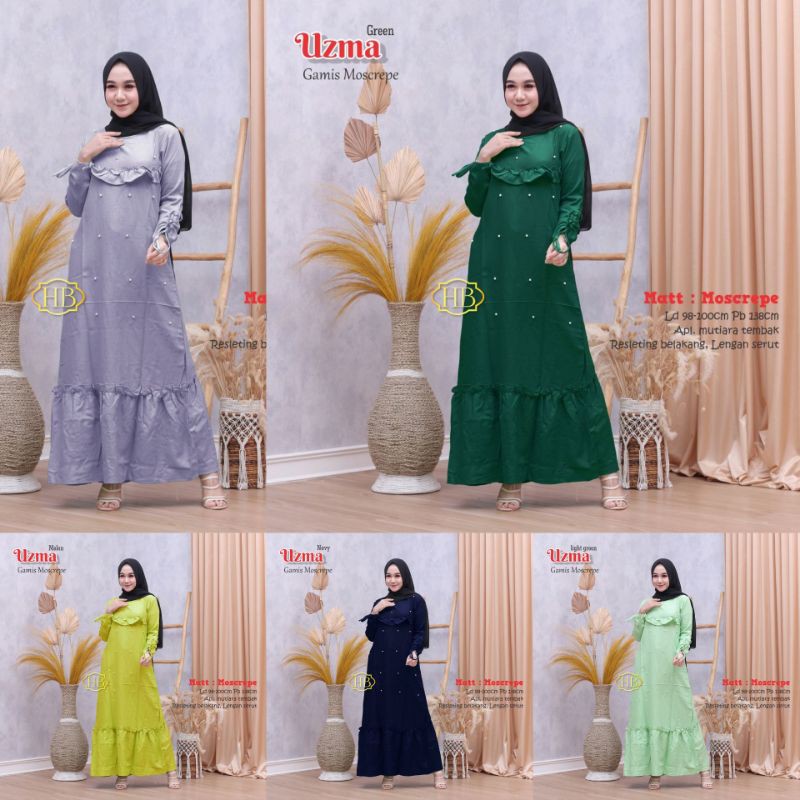GAMIS MURAH TERBARU 2021 MODERN LEBARAN GAMIS WANITA