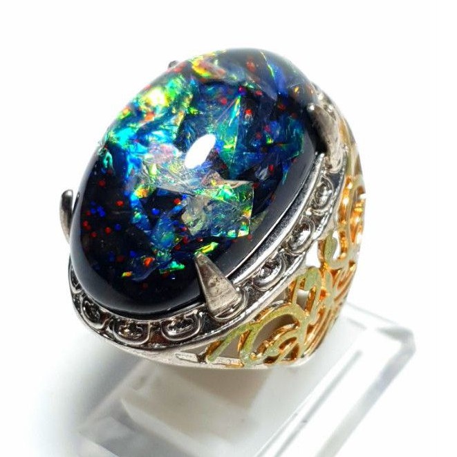 BATU AKIK KALIMAYA HITAM JUMBO