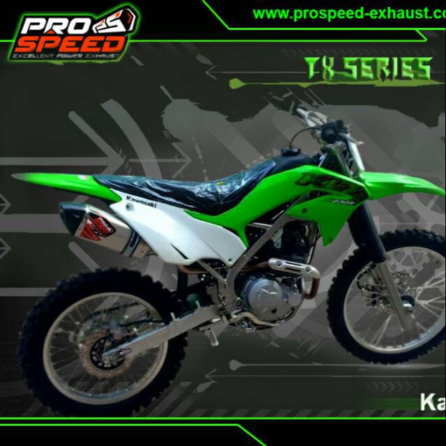 Pro speed TX series Kawasaki KLX 230 slip on
