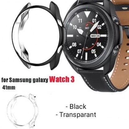 BUMPER SAMSUNG CASE WATCH - PROTECTOR TPU SOFT KARET - FOR SAMSUNG GALAXY WATCH 3 41MM