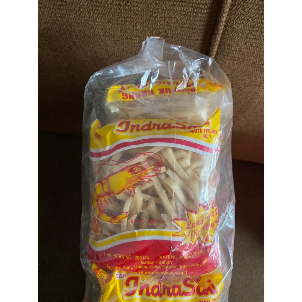 Kerupuk Udang Indrasari Stick 250gr