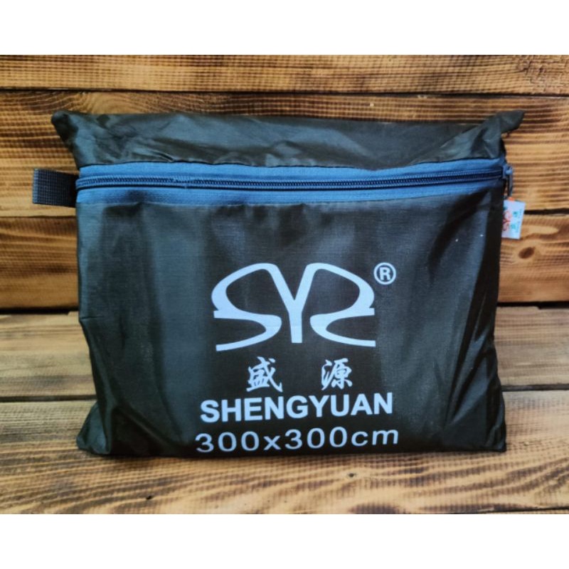 alas tenda footprint 3x3 meter