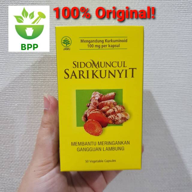 Jual Sidomuncul Sari Kunyit Kuning Isi 50 Kapsul Sido Muncul Shopee Indonesia 6441