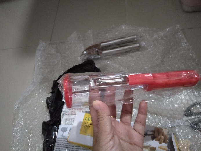 Pemeras Perasan Jeruk Lemon Nipis Stainless Steel Alat Dapur Kitchen Peras Manual Infused Water New