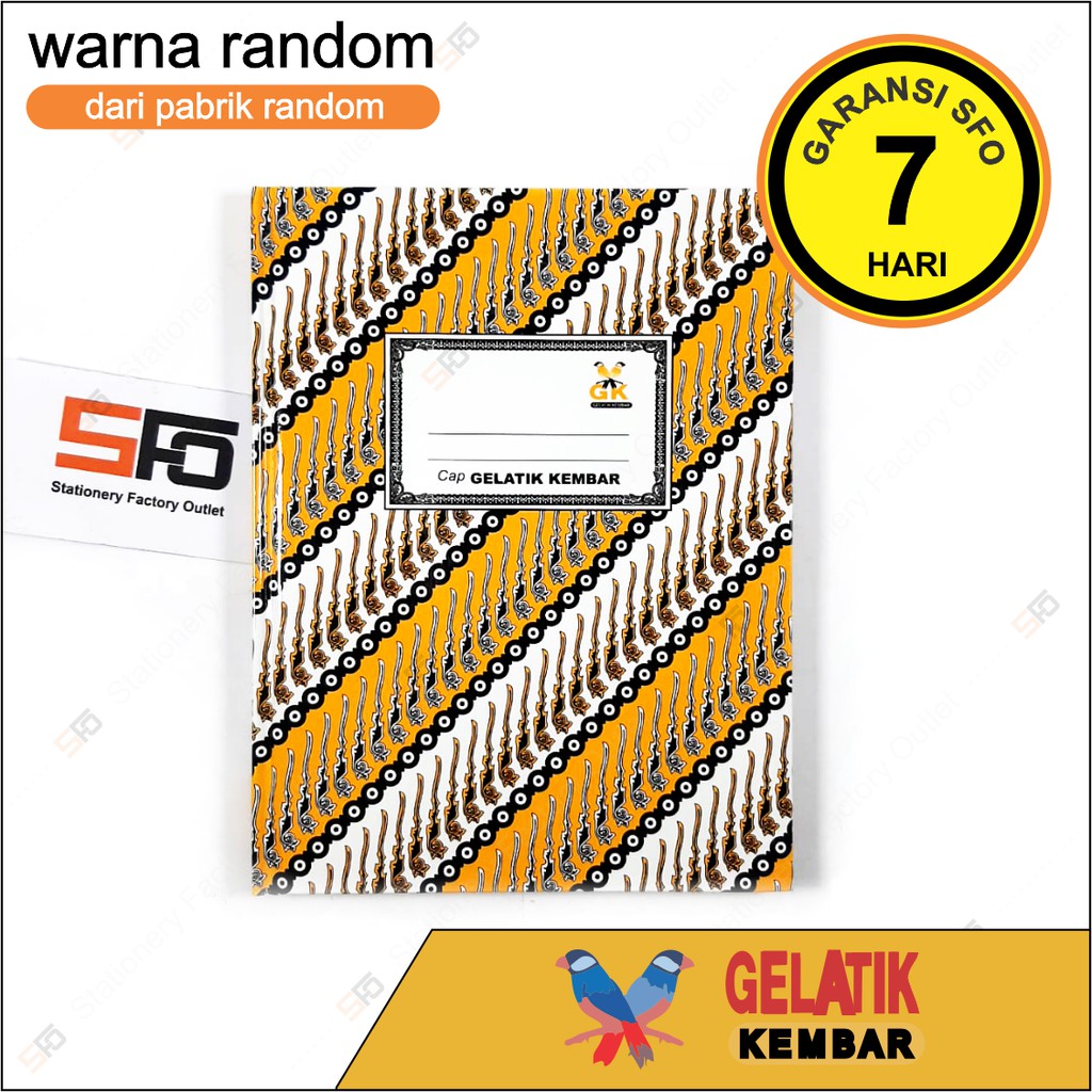 

Buku Kuarto Gelatik Kembar Isi 50