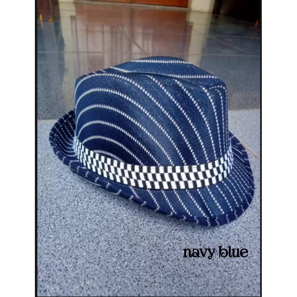 Topi Coboy Fedora Classic Topi Pantai Pria Dewasa