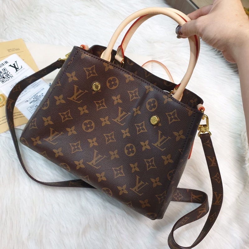 TAS SELEMPANG FASHION WANITA IMPORT / LV MONTAIGNE MONOGRAM MIRROR