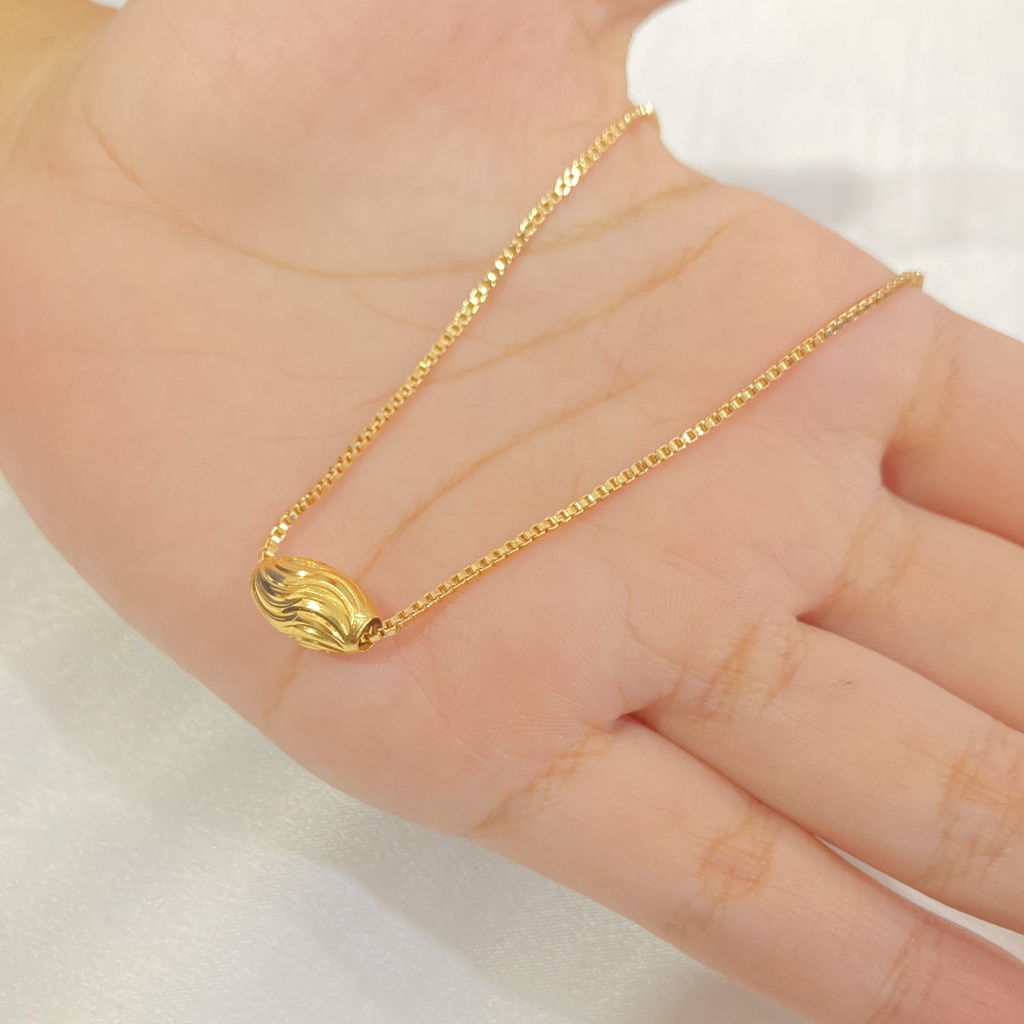 Kalung Lapis Emas Dengan Liontin Untuk Dewasa Aksesoris Xuping Perhiasan Lapis Emas